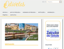 Tablet Screenshot of jf-odivelas.pt